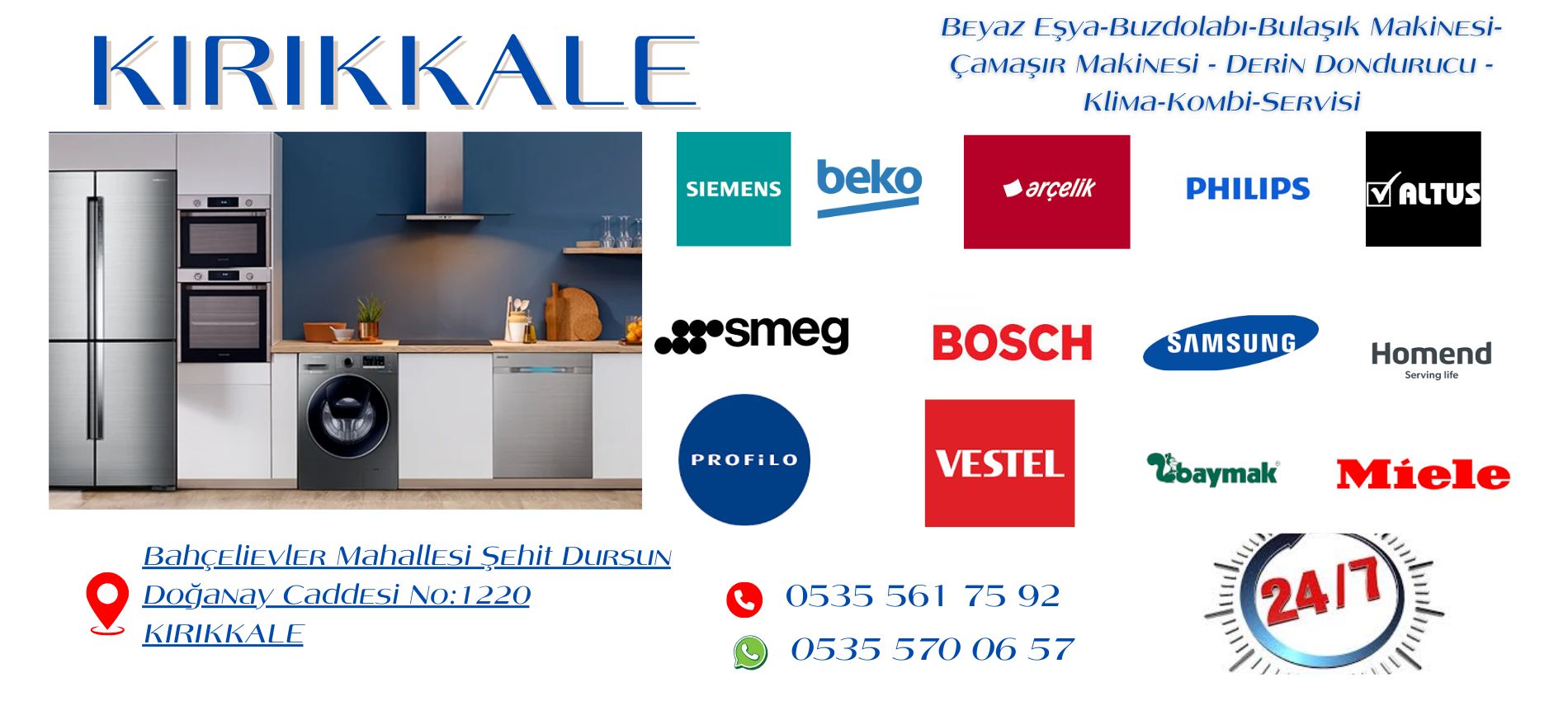 Kırıkkale Beyaz Eşya